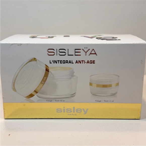 SISLEY L 'Integral Anti Age Cream Duo 50ml 1.6oz + Travel Size 0.5oz Sealed New - Picture 1 of 10